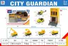TL79114 city defender kit de coche de ingeniería resistente a caídas inercia coche de ingeniería + caja de regalo de construcción montada Item Picture